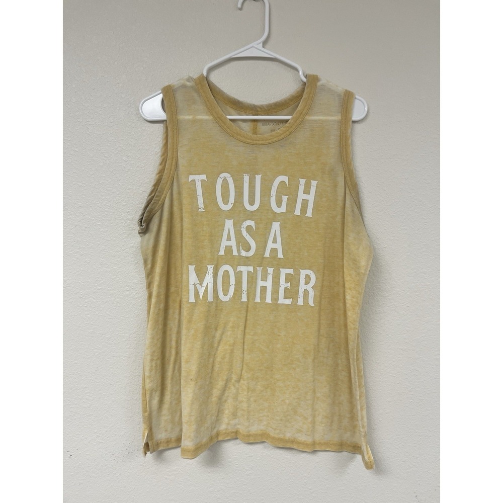 Custom Tank Size 2xl I. Yellow. Some Discoloration Under The Arms. See Photos